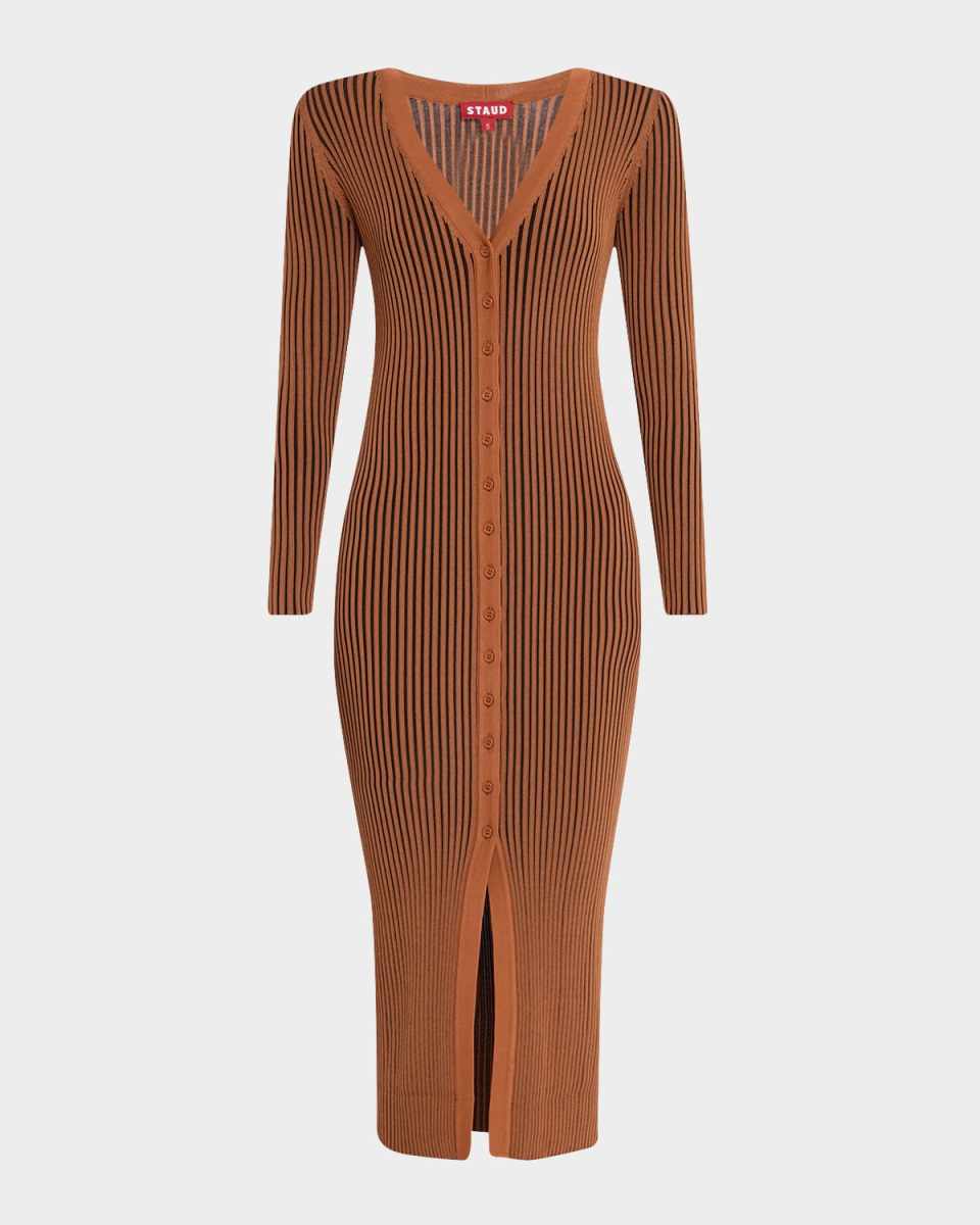 Shoko Ribbed Sweater Dress